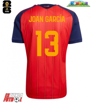 España Joan Garcia #13 Primera Equipación Mundial 2026 Manga Corta